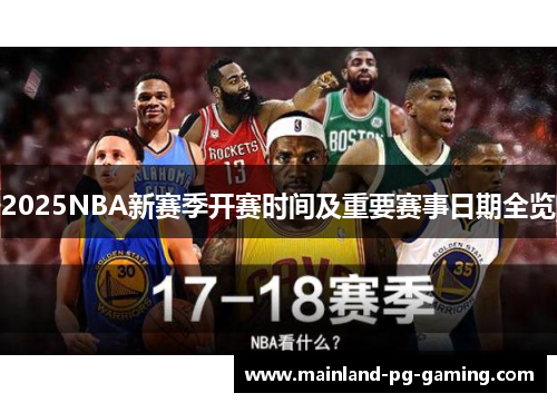 2025NBA新赛季开赛时间及重要赛事日期全览