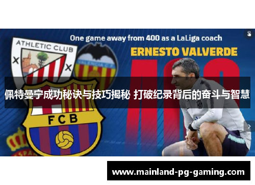 佩特曼宁成功秘诀与技巧揭秘 打破纪录背后的奋斗与智慧